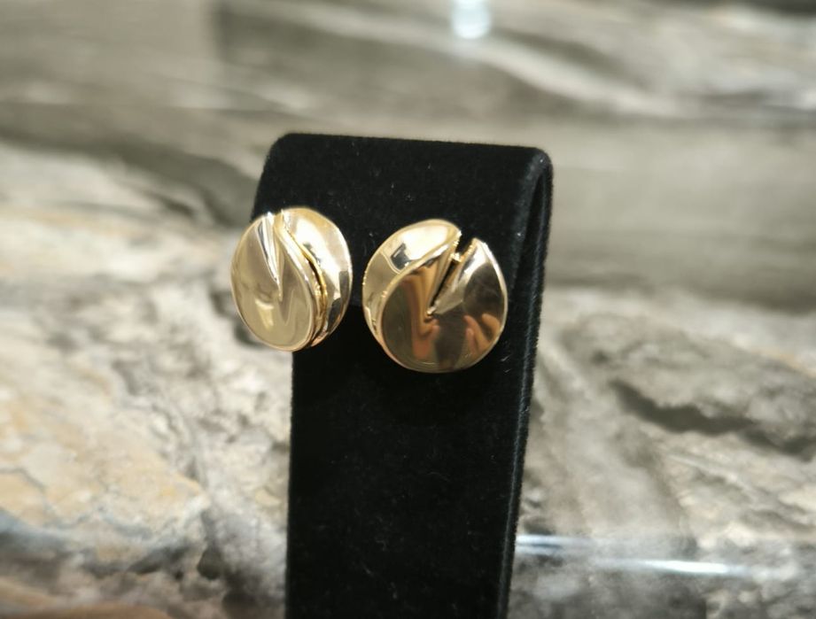 Золотые серьги 585 проба Россия