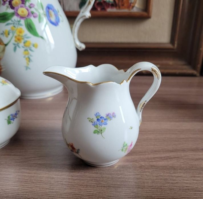 Антикварный чайный сервиз от Meissen