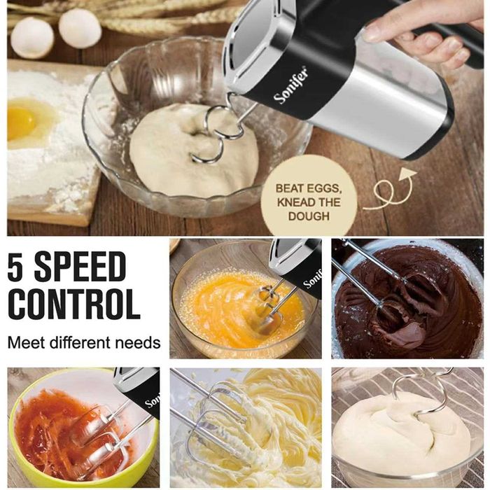 Электрический ручной миксер  500W Sonifer SF-7023 mi15