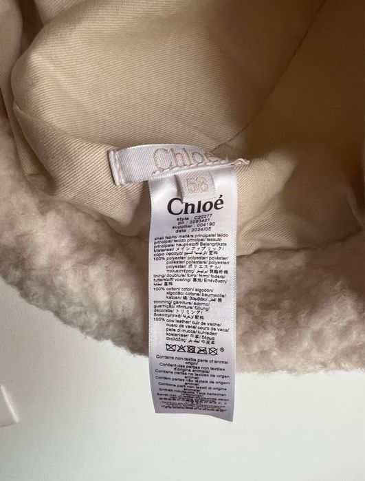 Palarie CHLOE teddy bear noua cu eticheta