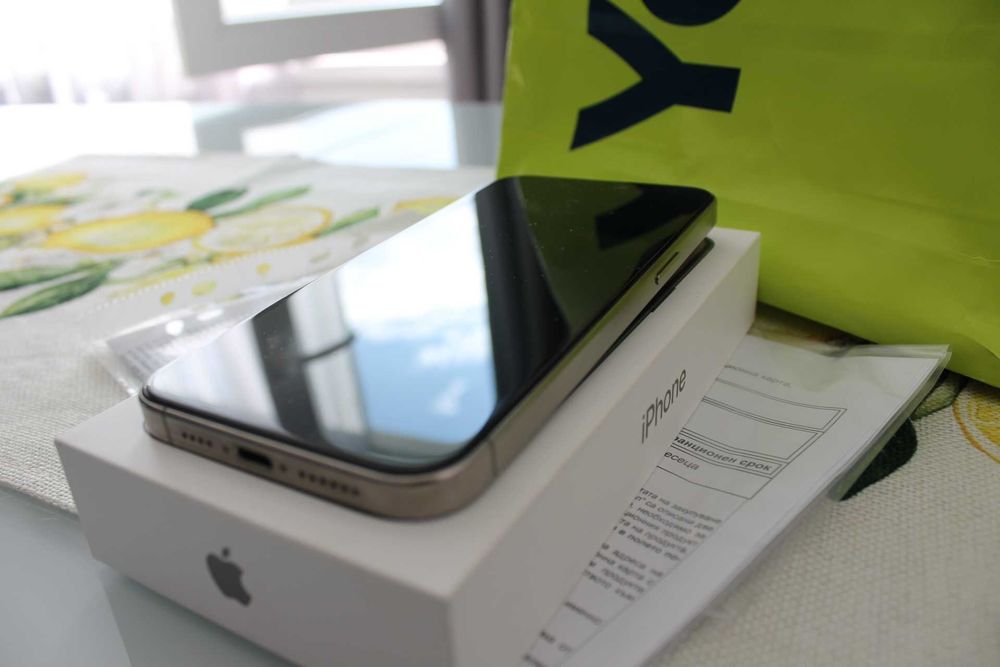 iPhone 15 Pro Max. В гаранция от Yettel !