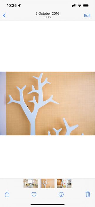 Set Cuier copac Tree perete MDF