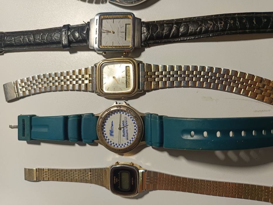 ceasuri vintage seiko casio rothmans f1