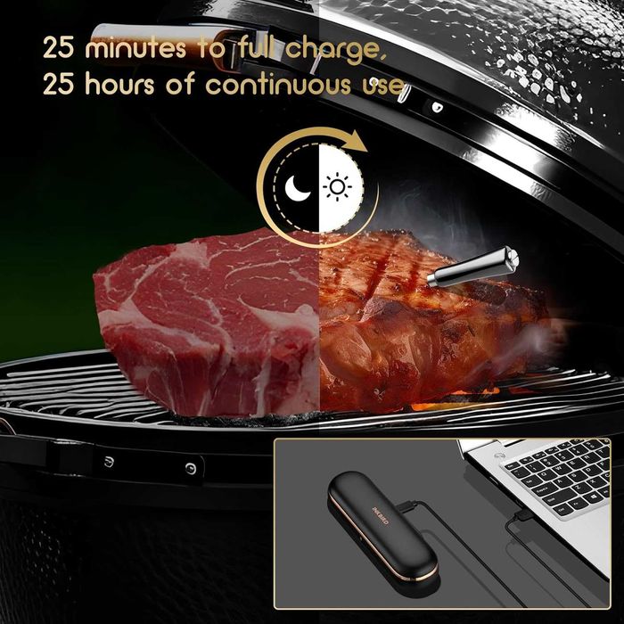 Termometru Grill Inkbird INT-11P-B Wireless Bluetooth IP67 App