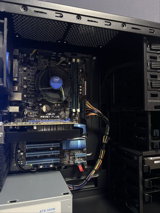 Геймърски компютър / i5 3450 / 1050Ti / 8GB Ram / SSD 256GB / HDD 1TB