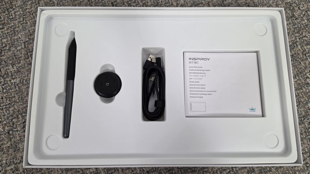 Tabletă grafică HUION Inspiroy H1161 – Nouă, neutilizată, cutie