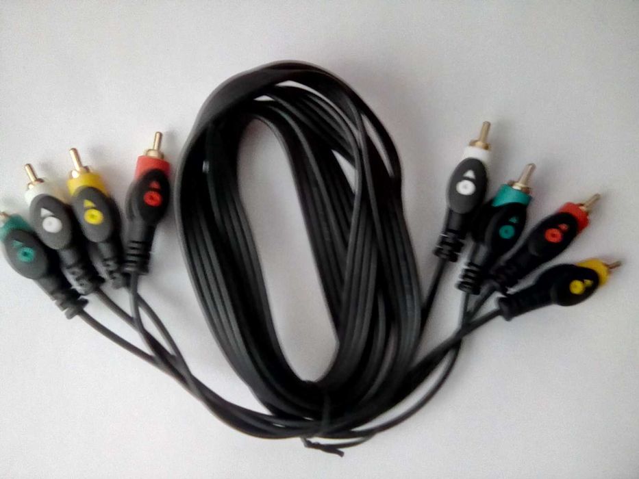 Cablu audio video, RCA tata 4 buc - RCA tata 4 buc