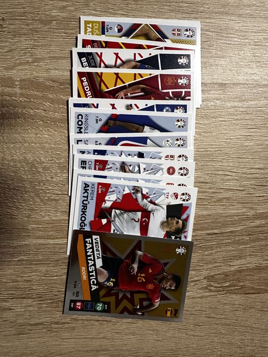 Cartonase fotbalisti Lidl bulk