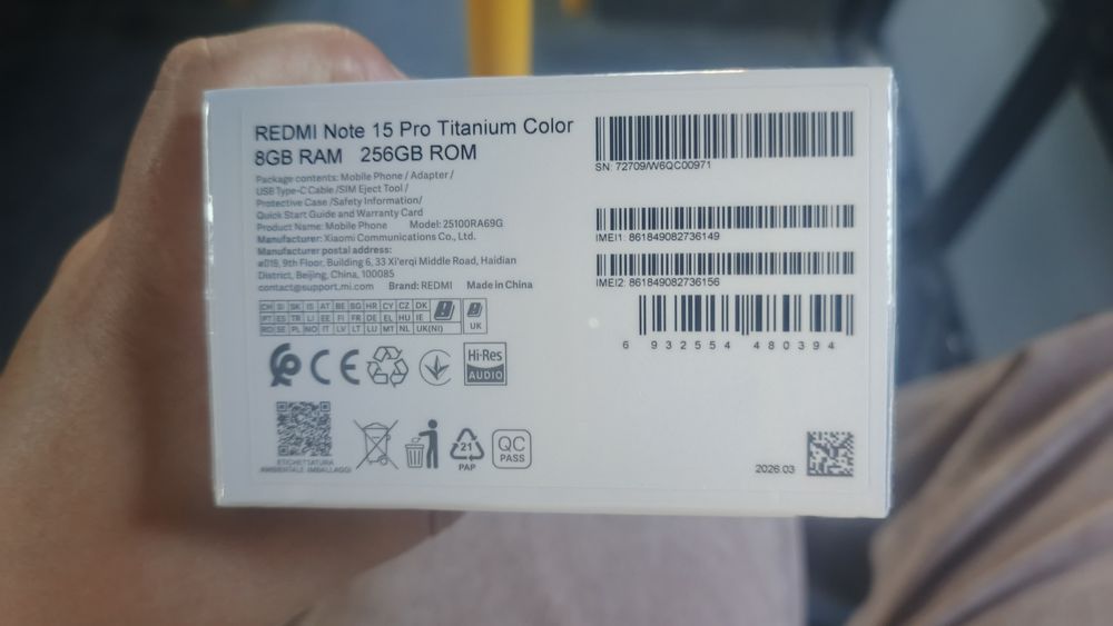 Redmi Note 15pro