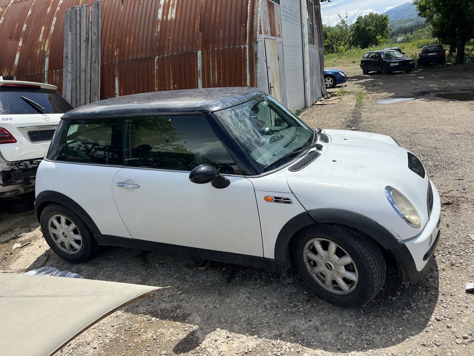 Mini Cooper 1.6 , Мини Купър 1.6 бензин ръчка На Части !!!