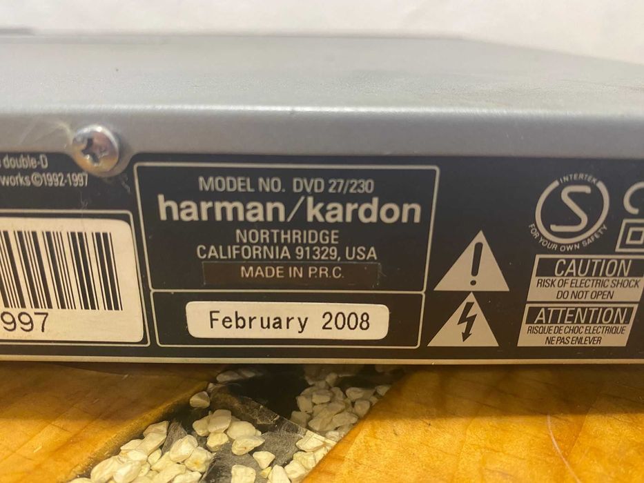 dvd player harman kardon dvd27