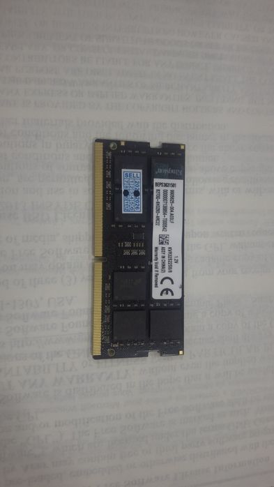 DDR4 8GB ram, Kingston