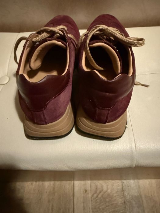 Дамски обувки естествен велур