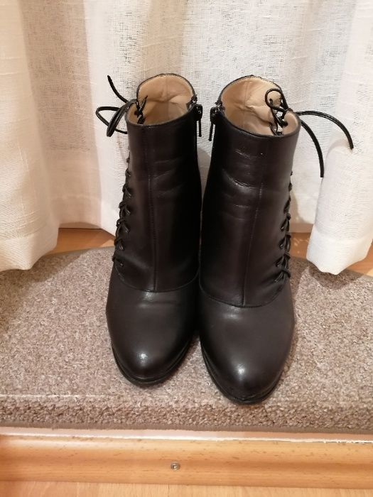 Botine piele mas 40