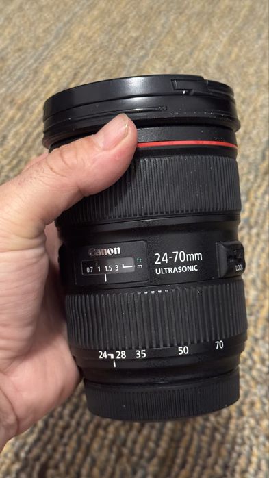 Obiectiv Obiective canon 24 70 ii f 2.8 super condiție