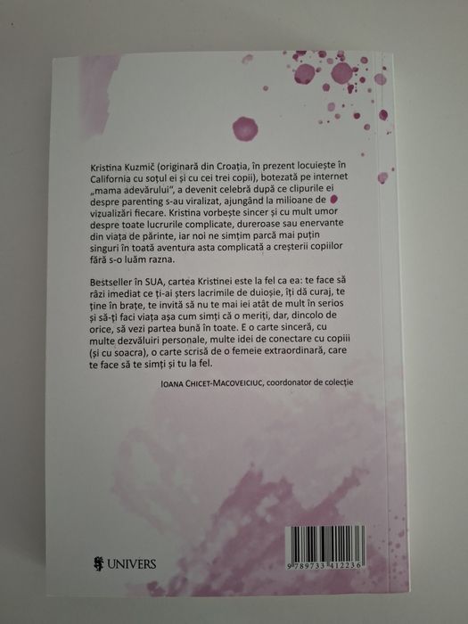 Ramai asa cum esti, dar mergi inainte. De Kristina Kuzmic