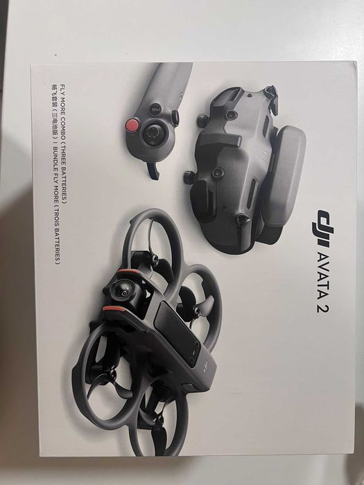 Drona DJI Avata 2 Fly More Combo (3 x Acumulator)