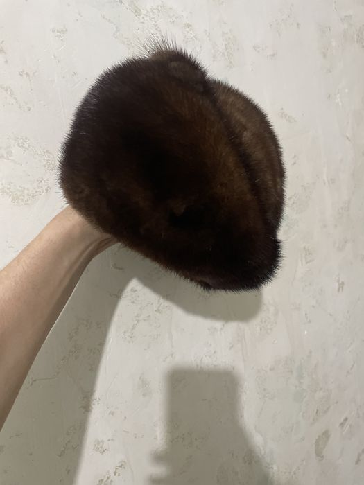 Шапка норковая женская