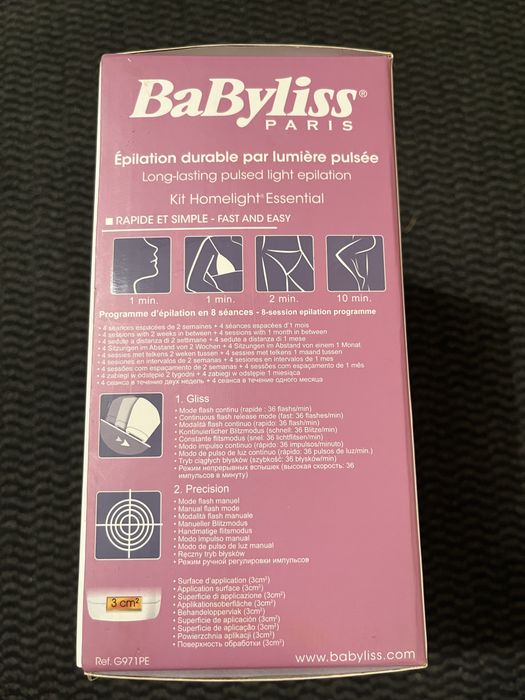 Epilator IPL Babyliss G971PE