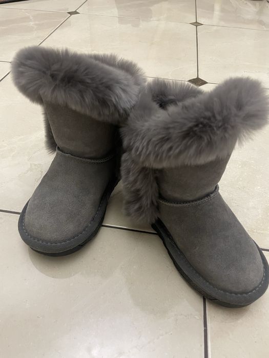Угги детские, серые