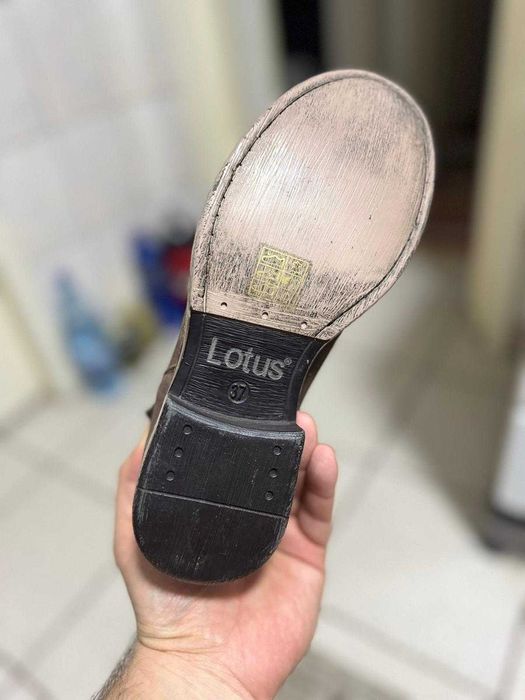 Ghete/botine de dama din piele naturala LOTUS