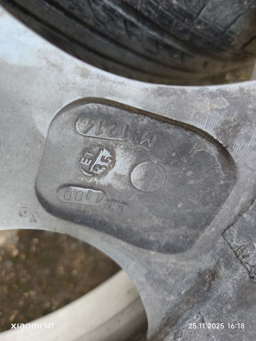 Продавам джанти 16 4х100 7,5j ЕТ35