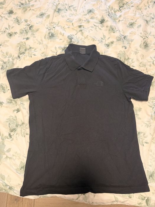 The North Face тениска с яка