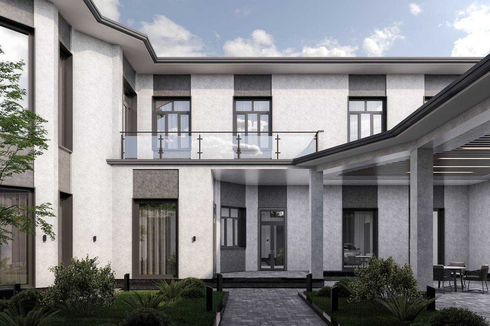 Продаётся участок на этапе строительства в элитном махалле Амир Темур