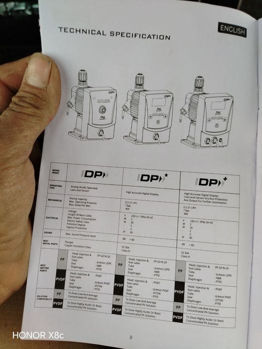 Дозаторный Насос для химических смесей 3шт
