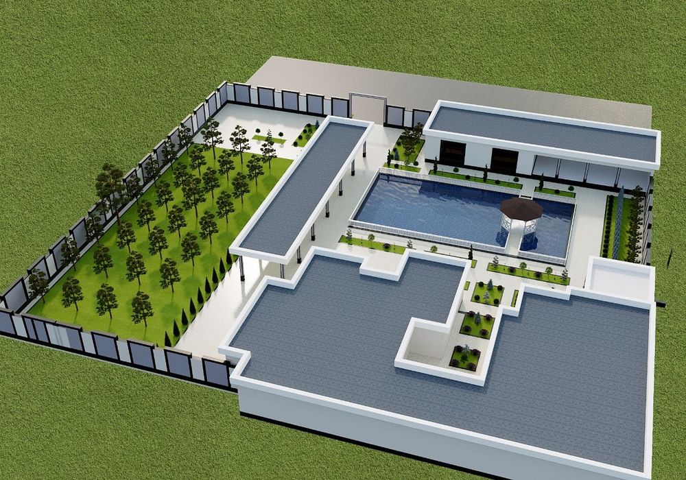 Gazon ekish Archa kesish