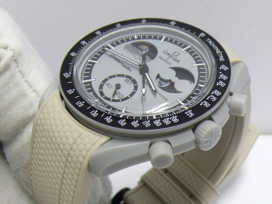 Omega x Swatch MoonSwatch Mission to the Moon Мъжки ръчен часовник, работещ