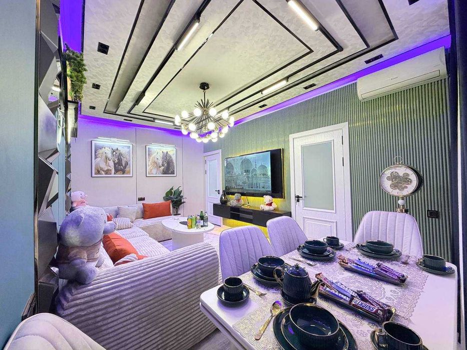 Срочно своя! Чиланзар-12 | 3в4 | Luxury ремонт | До метро 15 минут (X)