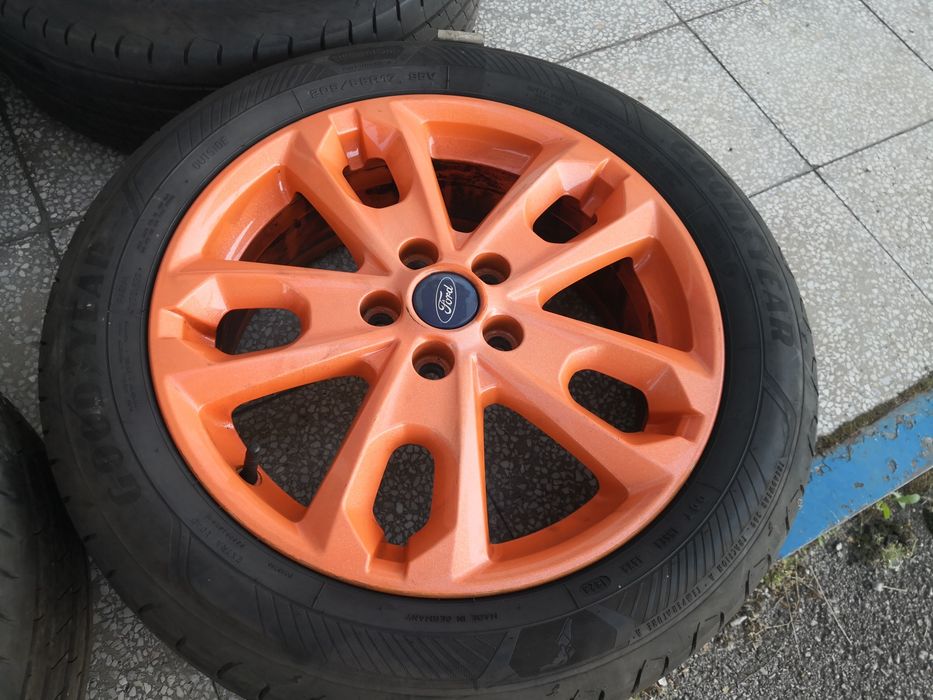 5х108 Форд торнео Ford torneo 5x108 17 цола джанти с датчици гуми 205 55 17 Goodyear