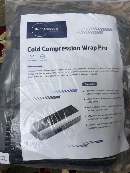 Dr. Franklyn’s Cold Compression Wrap Pro