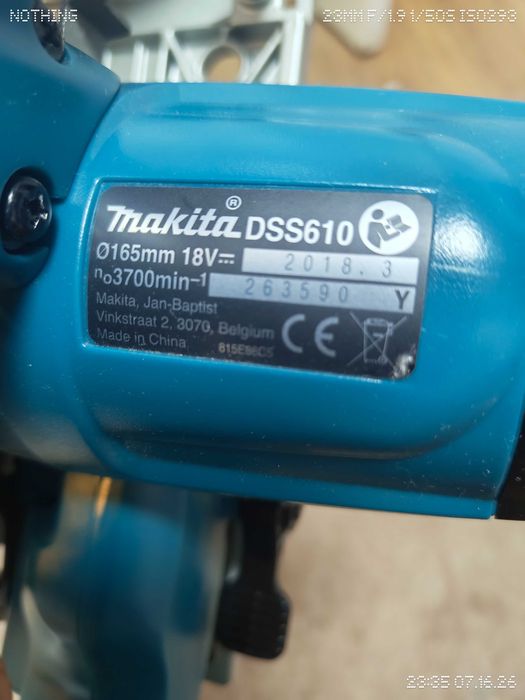 Circular Makita DSS610