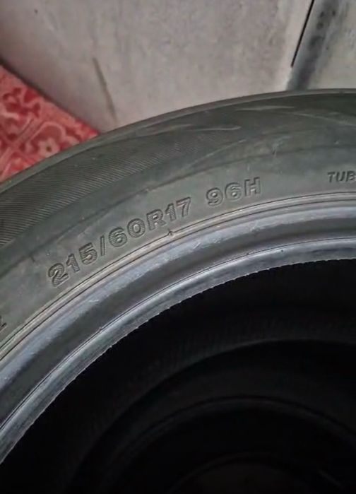 Продается летние шины в хорошем состоянии
