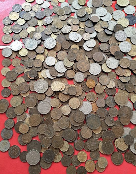 Стари български монети , стотинки 1962, 1974, 1988, 1989, 1990