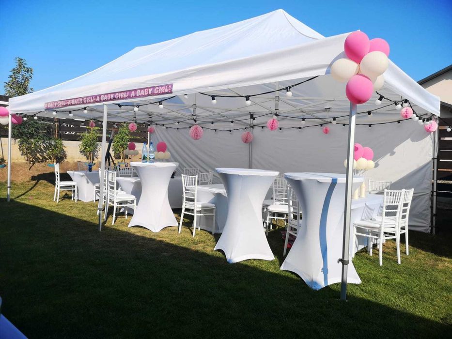 Cort iglu gonflabil 7x7 m, cort stretch 10x15 m, cort pliabil 6x3 m, cort pavilion 4x8 m