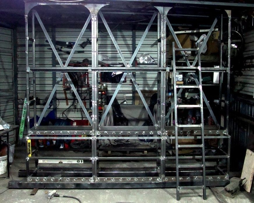 Rafturi stil industrial robuste personalizabile-model 1-.Orice design