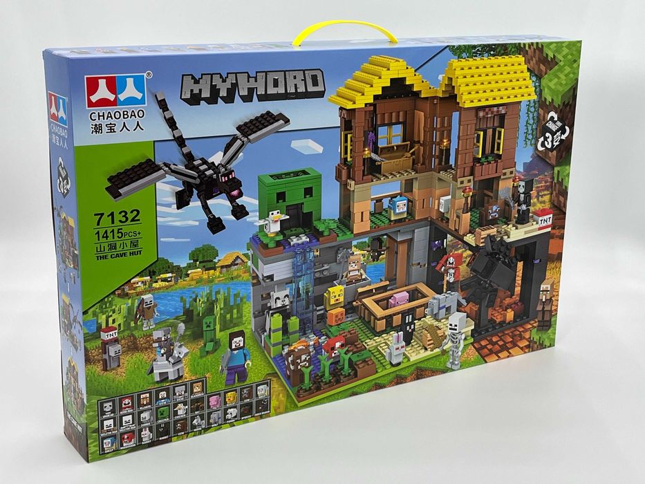 Конструктор My World  1415 деталей,  для детей от 6 лет