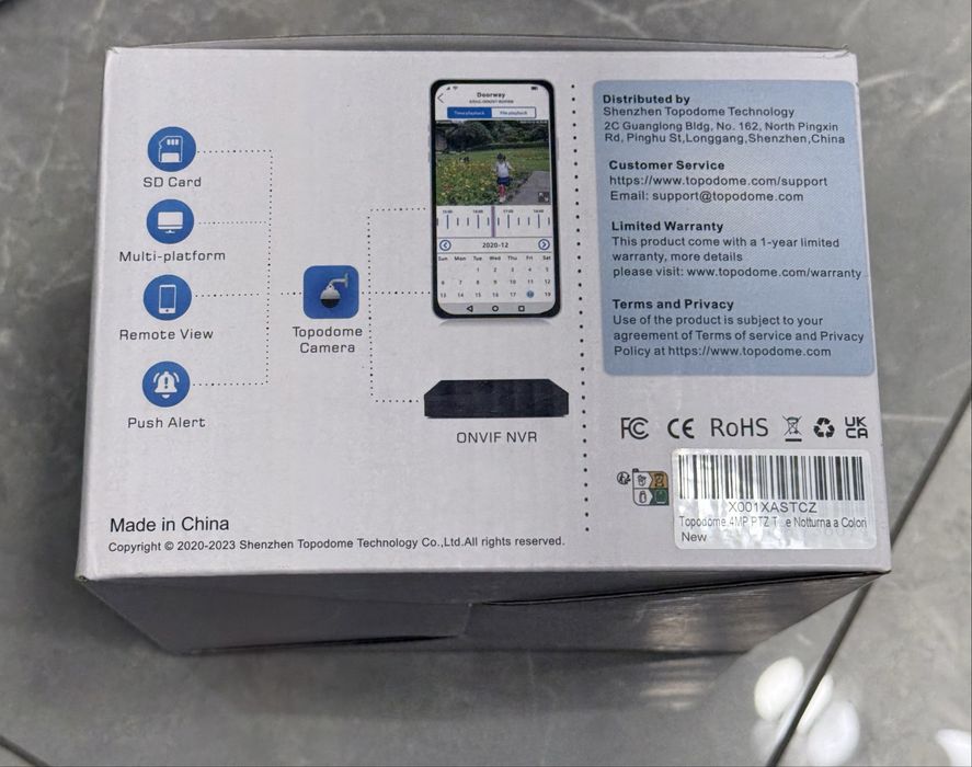 Camera supeaveghere HD WiFi Security 4MP TD-V11C