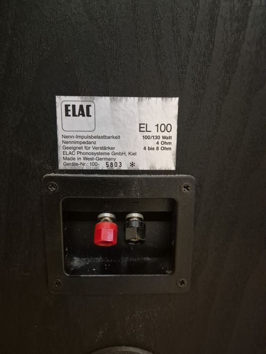Elac el100 Тонколони