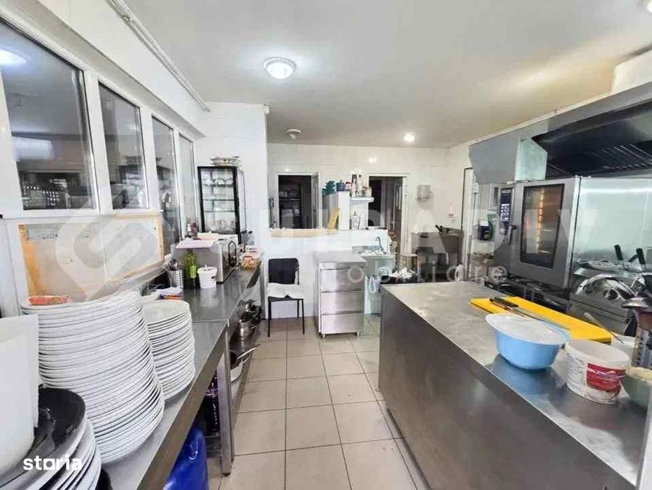 Spațiu comercial 130 mp cu terasă 200 mp–ideal restaurant–Buna Ziua