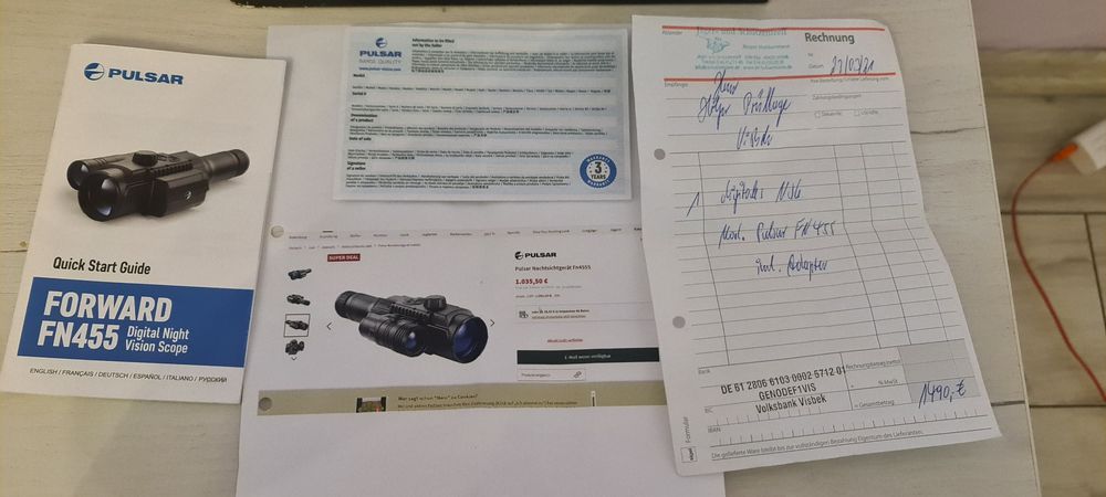 Pulsar FN455 Digital Night Vision