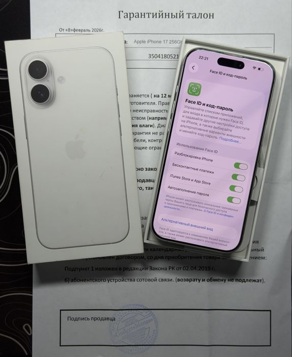 iPhone 17 | 256GB | 100%