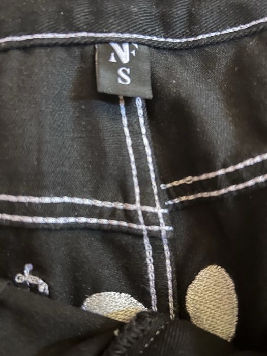 Черен y2k baggy панталон, размер S