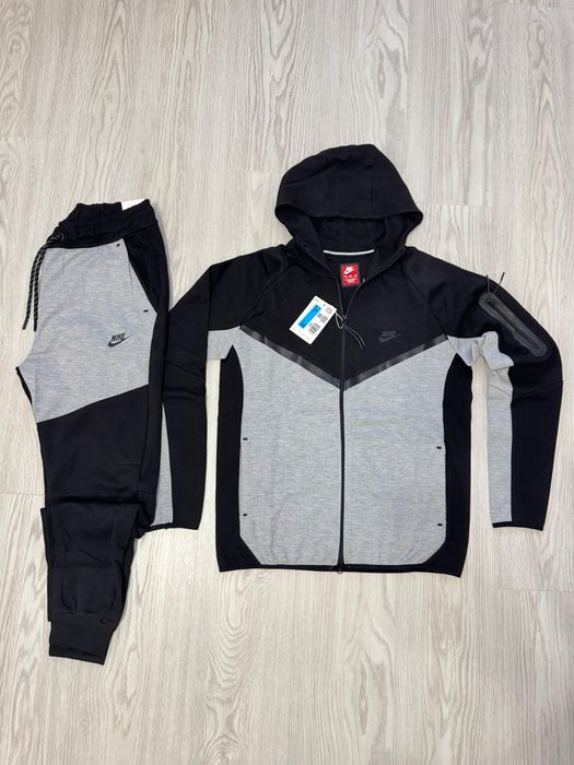 Trening Nike tech fleece grey/gri produs premium