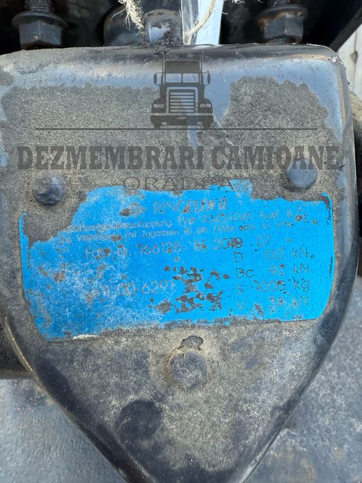 Cupla remorca Ringfeder 4040/G145