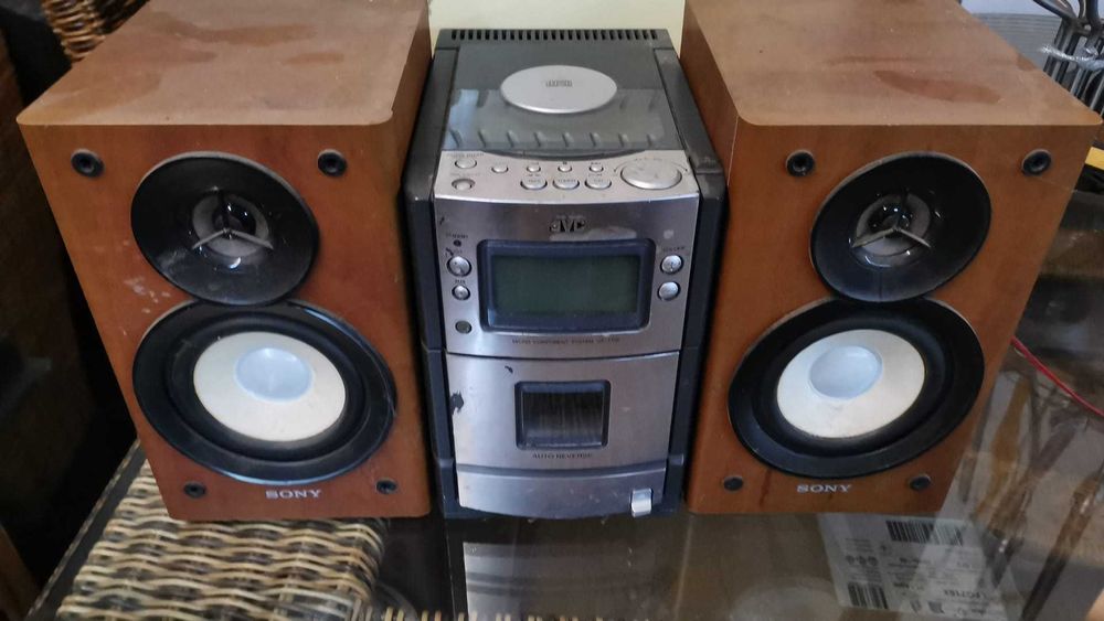 combina audio jvc boxe Sony