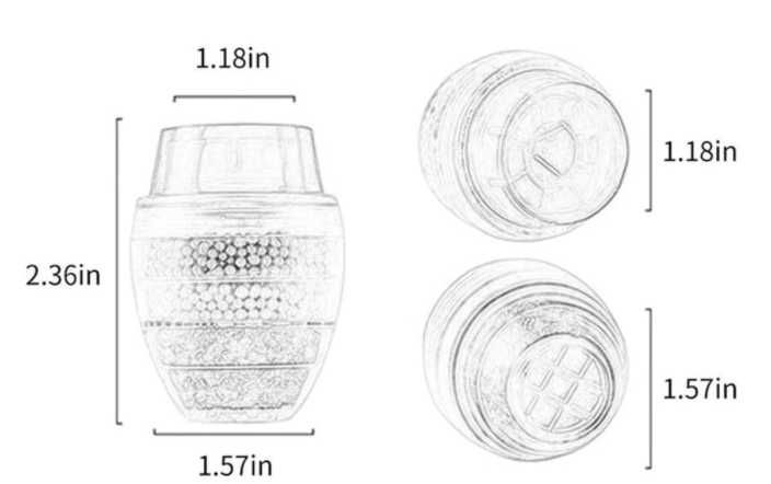 Filtru carbon robinet